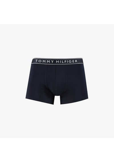 Tommy Hilfiger Lastikli Logolu Erkek Lacivert 3'lü Boxer Um0um03457 Lacivert