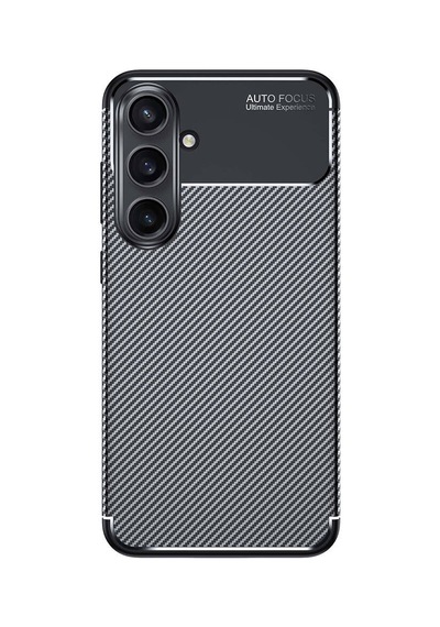 Zore Samsung Galaxy Uyumlu S24 Fe Kılıf Omsy Negro Silikon Kapak - Siyah