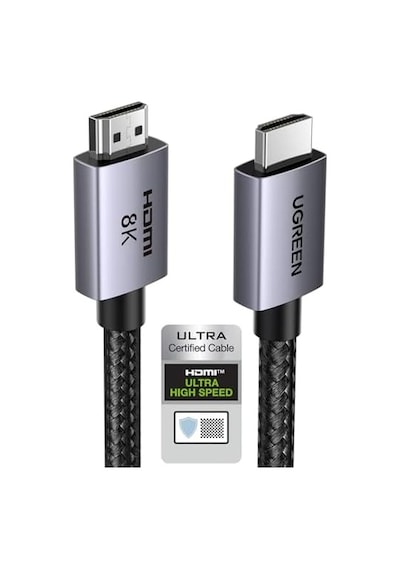 Hdmı 2.1 Kablo 8k 60hz 4k 240hz 165hz 144hz 120hz 48gbit/s Yüksek Hızlı, Hdmı Kablo 2.1 Ultra Hd Earc Hdr 10+ Hdcp 2.3 Dolby Vision Vrr Tv/ps5/ps4/ Xbox Series X/monitör İle Uyumlu 2m