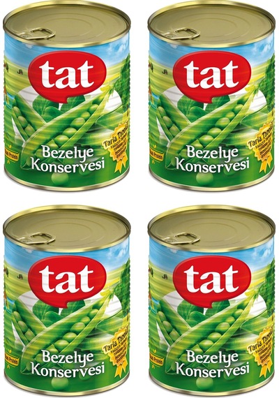 Tat Bezelye Konserve 4 x 830 G
