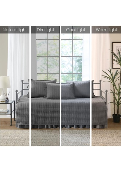 Lexroo Daybed Örtüsü - Lüks Çift Taraflı Çok Renkli