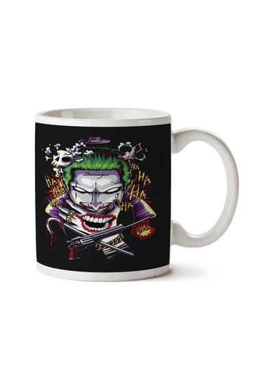 Joker Bang İki Tarafı Baskılı Kupa Bardak