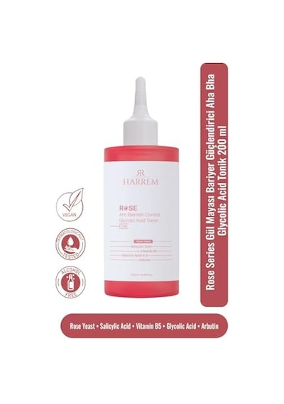 Series Gül Mayası Bariyer Güçlendirici Aha Bha Glycolic Acid Tonik 200 Ml