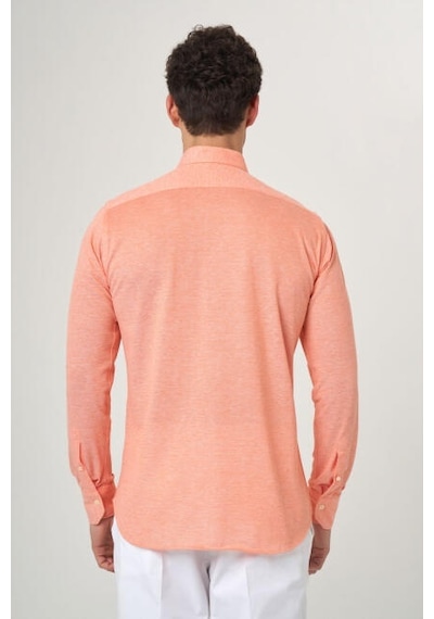 Bisse Erkek Regular Fit Spor Gömlek Kıremıt Gm23y231070 D26 Kiremit