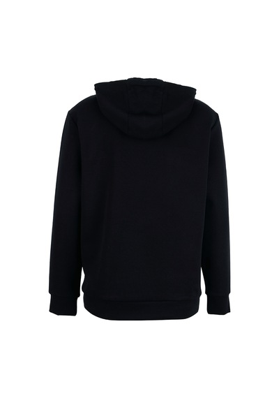 Discovery Expedition D6wm-swt3757 Siyah Erkek Kapüşonlu Örme Sweatshirt