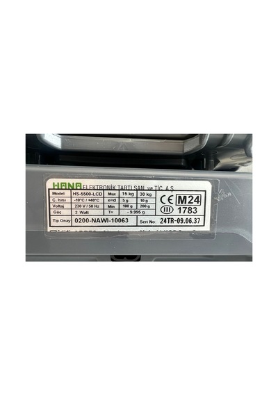 Hana Hs 5500 Lcd 30 Kg