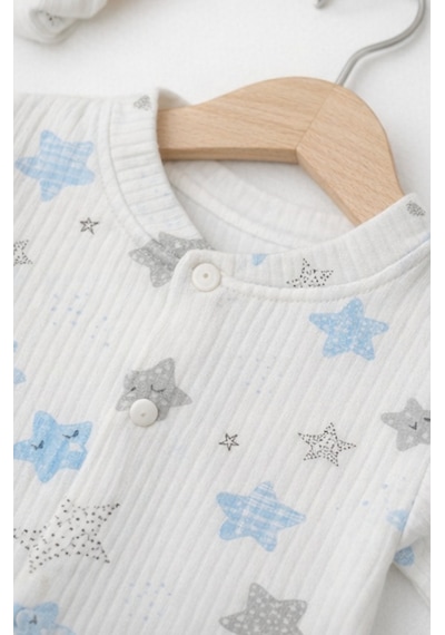 Baby Corner Bebek Pijama Takımı Ekru