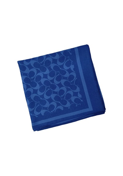Mim Eşarp Işıl İpek - C Desen Siena Eşarp 100x100 Cm Saks