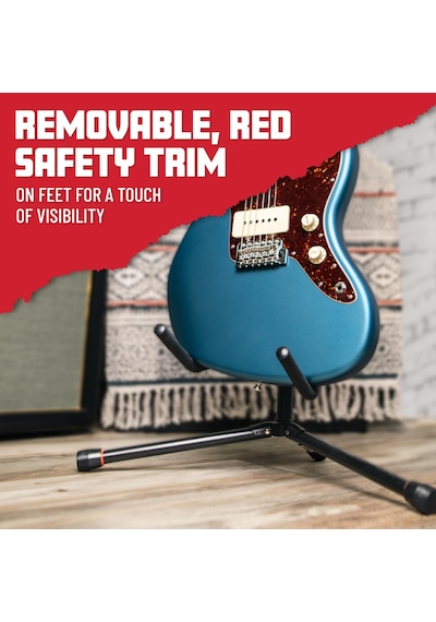 Gator Frameworks Ayarlanabilir Çift Stand İki Elektrikli Veya Akustik Gitar Tutar Gfw-gtr-2000