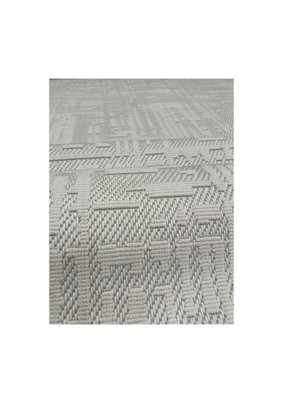 Denf Home İskandinav Sisal Loop Yumuşak Doku Özel Kesim Modern Salon Koridor Oturma Mutfak Halısı Kilim Yolluk Krem