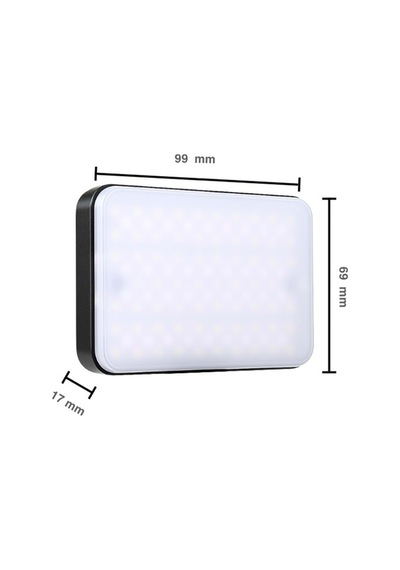 Şarjlı Çok Fonksiyonlu Ürün Çekim Işığı Rgb Softbox Fotoğraf Stüdyo Aydınlatması 1200 Mah Type-c Rgb