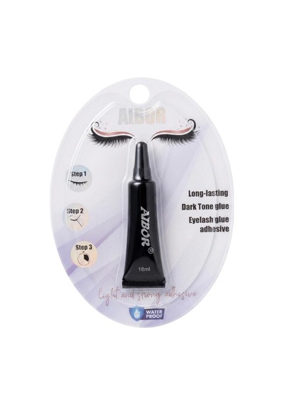 Aibor Su Geçirmez Siyah Kirpik Yapıştırıcı 4 Ml Asu-366a