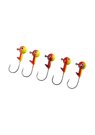 Jighead - Zoka - Kurşunlu Olta İğnesi - Xh-a 02 - Sarı Kır. - 21 Gr