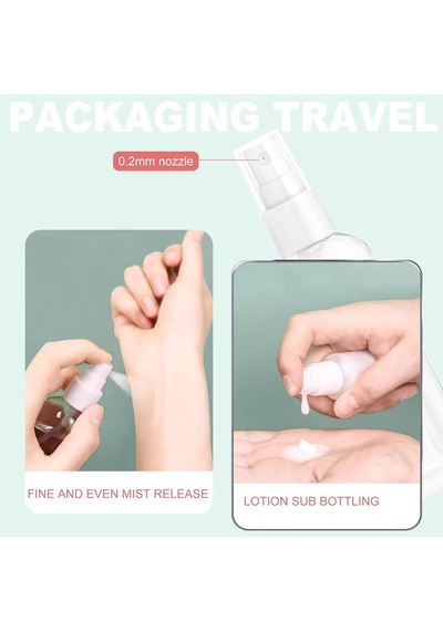 Haalıı Küçük Sprey Şişesi, Sprey Şişeleri, Şeffaf Boş İnce Sis Plastik Mini Seyahat Şişesi Seti, Küçük Doldurulabilir Kaplar, 2 50 Ml, 2 100 Ml 0000 Parlak Vernik Haalıı Küçük Sprey Şişesi, Sprey Şişeleri, Şeffaf Boş İnce Sis Plastik Mini Seyahat Şişesi Seti, Küçük Doldurulabilir Kaplar, 2 50 Ml, 2 100 Ml 0000 Parlak Vernik