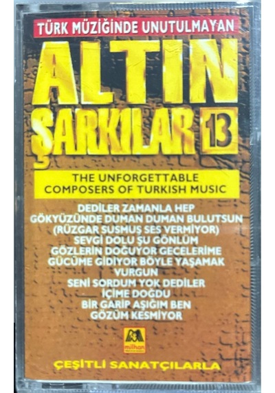 Kaset Altın Şarkılar 13 Kaset