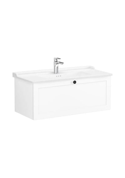 VitrA Root Classic 100 Cm Beyaz Çekmeceli Banyo Dolabı Alt Modül Lavabo Çok Renkli VitrA Root Classic 100 Cm Beyaz Çekmeceli Banyo Dolabı Alt Modül Lavabo Çok Renkli