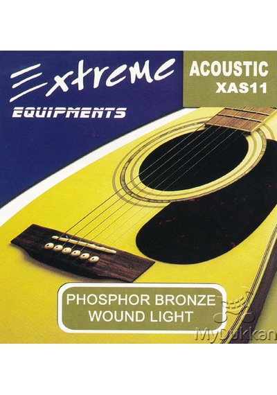 Extreme Xas11 Takım Tel Akustik Gitar Teli 011-