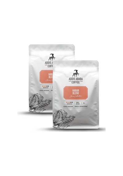 Harar Blend Kahve 2x250 Gr. Öğütülmüş Espresso Çok Renkli