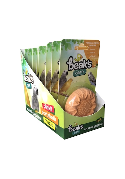 Beaks Portakal Aromalı Kuş Gaga Taşı