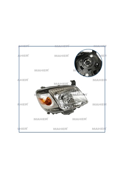 Mazda Bt50 2007-2009 Far Gri Sağ Oem No:ur82510k0g