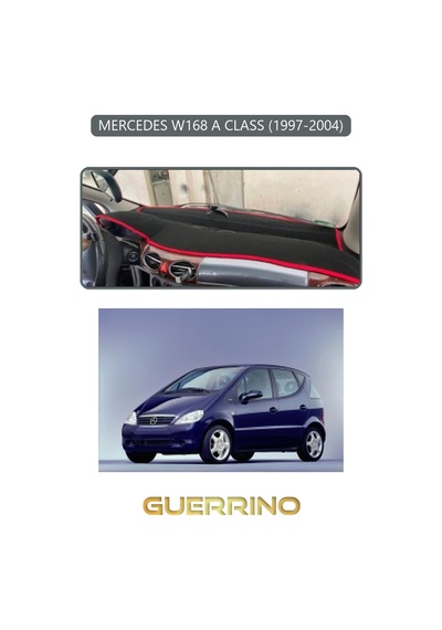 Mercedes W168 A Class 1997-2004torpido Koruma Halısı Gri Kenar