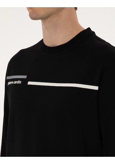 Pierre Cardin Erkek Siyah Sweatshirt 50317675-vr046 Siyah