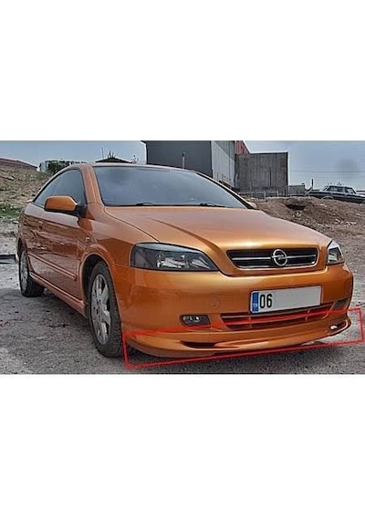 Opel Astra G Ön Tampon Eki - Mat Siyah STR-757