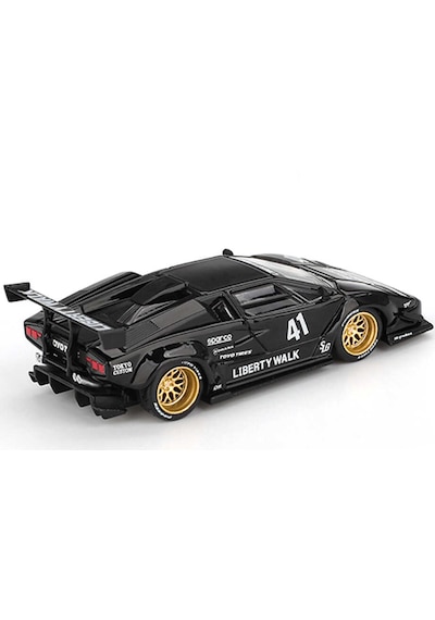 Mini Gt 1/64 Lamborghini Countach Lb-works Black - Blister Paket Mgt01081-bl Siyah