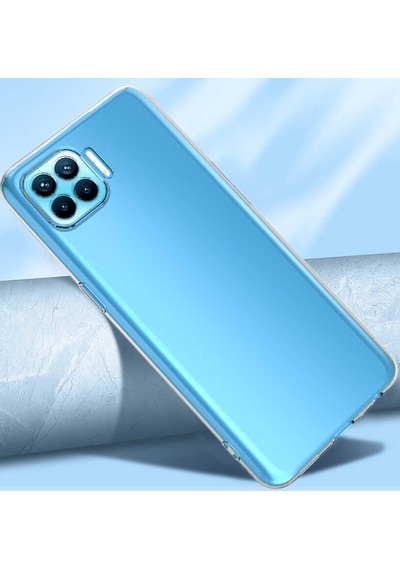 Adige Oppo Reno 4 Lite Kılıf Kamera Korumalı Süper Silikon