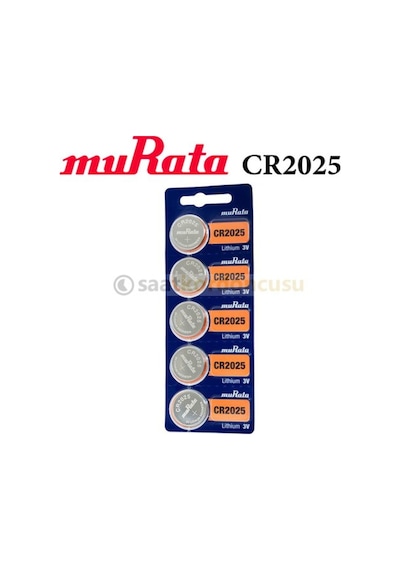 Murata Cr2025 Saat Ve Cihaz için Pil