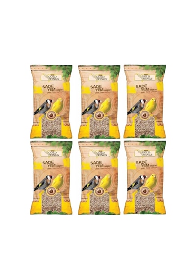Gold Wings Aspur Sade Yem 300 Gr X 6 Diğer
