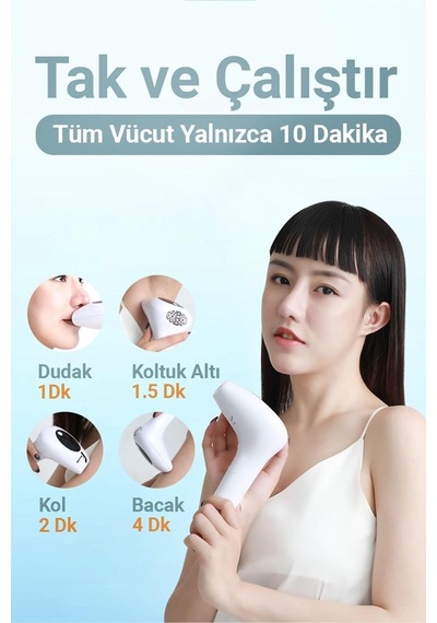 Erkek-kadın Ipl Epilasyon Cihazı/buz Lazer 999.999atım Tf-001