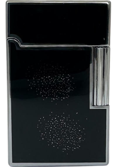 Vindiesel Soft Flame Siyah-gümüş Desenli Çakmak - Tr7703
