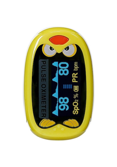 Parmak Tipi Pulse Oksimetre G-Life K1 Sarı