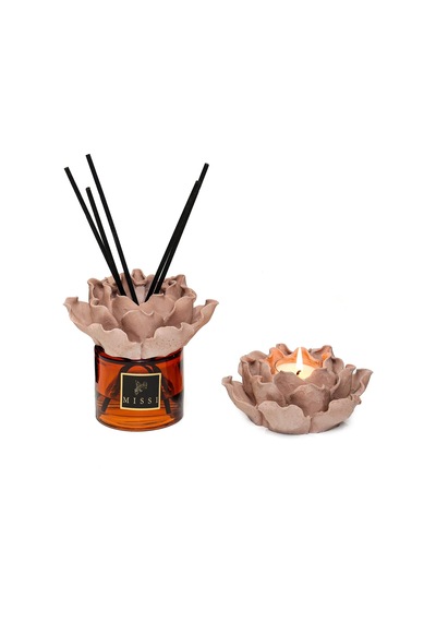 Aura Collection Oda Kokusu & Mumluk Set- Dark Amber Amber