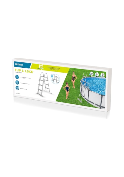 Bestway Güvenlikli Havuz Merdiveni 107 CM 58330