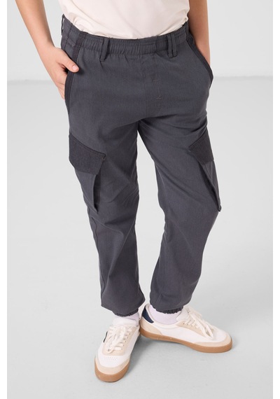 Tommy Life Gri Standart Fit Dokuma Hafif Esnek Chino Erkek Çocuk Pantolon - 11271 Gri Tommy Life Gri Standart Fit Dokuma Hafif Esnek Chino Erkek Çocuk Pantolon - 11271 Gri