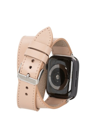 Apple Uyumlu  Watch Deri Kordon 42-44-45mm Dt Nu1