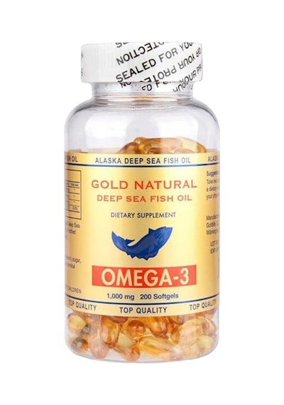Gold Natural Omega 3 Balık Yağı 1000 Mg 200 Softgel 12