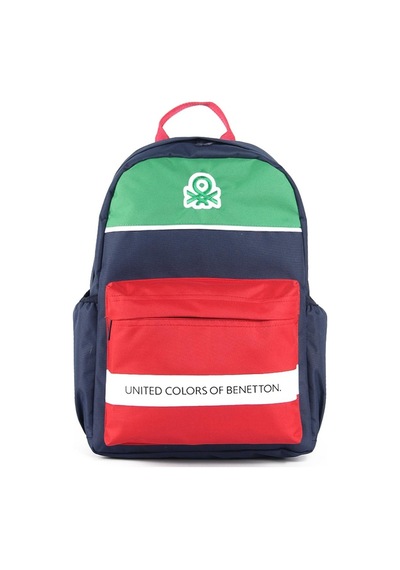 United Colors Of Benetton Bnt03860 Lacivert/kırmızı/yeşil Unisex Sırt Çantası Lacivert
