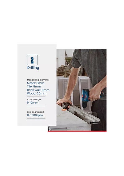 Bosch Bosch Blue Series Gsr120-li Şarjlı Matkap Tek Kılıf + Kutu Batarya Ve Şarj Cihazı Dahil Değildir 250122590