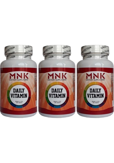 Mnk Daily Vitamin 3X100 Tablet Temmuz