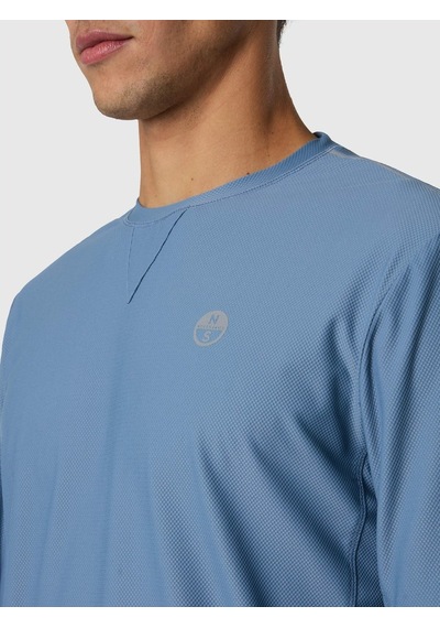 North Sails Uzun Kollu Erkek T-shirt-33477 Açık Mavi