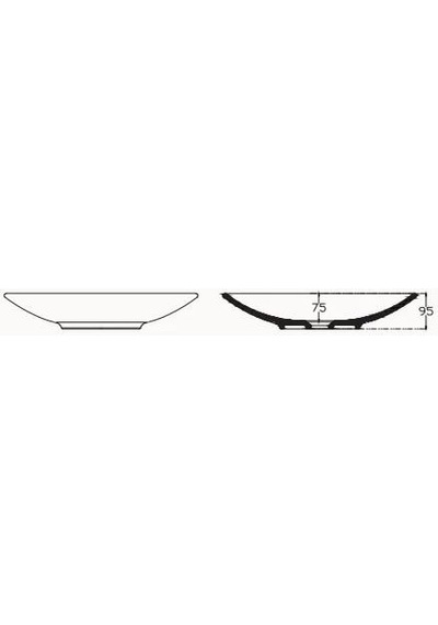 Isvea Sistemay Tezgah Üstü Lavabo 51 CM
