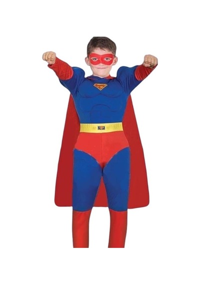 Kostümsarayı Superman Kostümü Kaslı