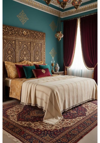 Doğal Pamuk , Yumuşak , Çok Amaçlı Örtü , Koltuk Örtüsü , Çift Kişilik Pike 200 X 320 Cm - Çizgili Çok Renkli