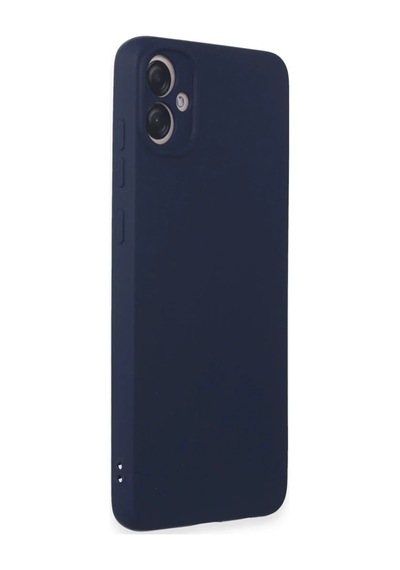 Samsung Uyumlu Galaxy A05 Kılıf First Silikon - Lacivert 0.2M-Çok Renkli