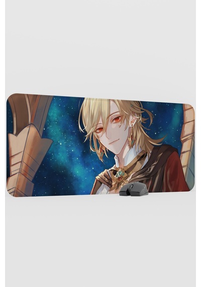 Kaveh Genshin Impact Anime Oyuncu V3 - 90x40 Xxl Gaming Mouse Pad Fare Altlığı