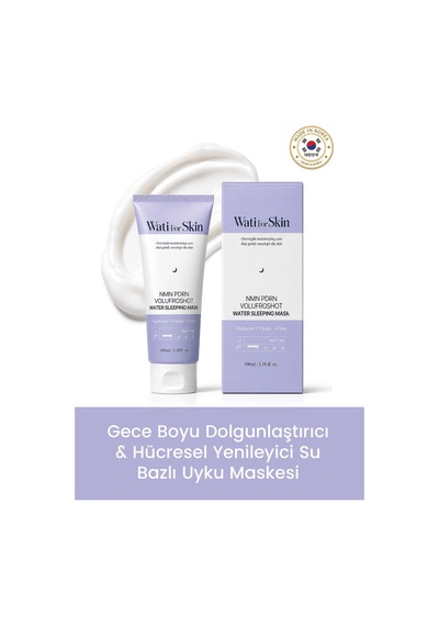 Nmn Pdrn Volufrosht Water Sleepıng Maks / Gece Boyu Dolgunlaştırıcı Ve Yenilenmiş Görünüm Destekleyici Su Bazlı Uyku Maskesi