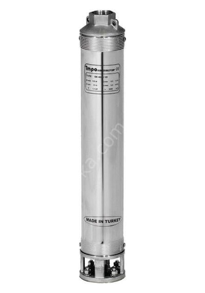 İmpo 4 İnç Sk 408/18 Krom Başlıklı 4hp Tek Dalgıç Pompa